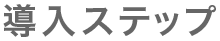 導入ステップ
